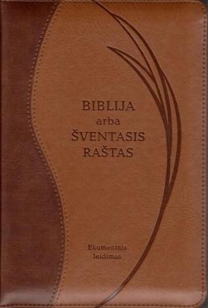 Biblija. Ekumeninis leidimas 2019 (su užtraukt.)