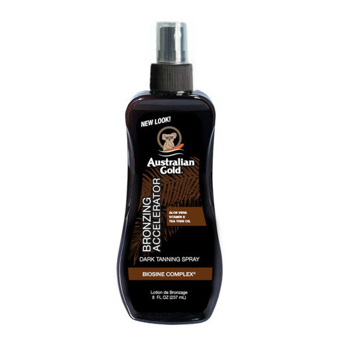 Australian Gold Tanning Accelerator Spray Gel Įdegį Skatinantis Purškiamas Pienelis su Bronzantais, 237ml