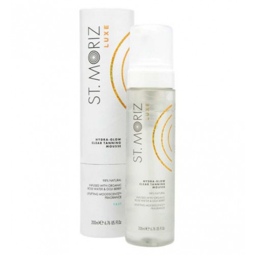 St. Moriz Luxe Hydra Glow Fast Skaidrios įdegio putos, 200ml
