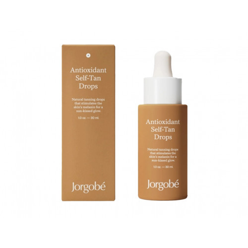 Jorgobé Antioxidant Self Tan Drops Savaiminio įdegio serumas, 30ml