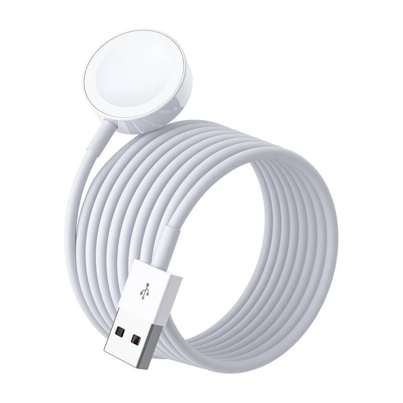 "Choetech" belaidis įkroviklis "Apple Watch" USB-A (baltas)