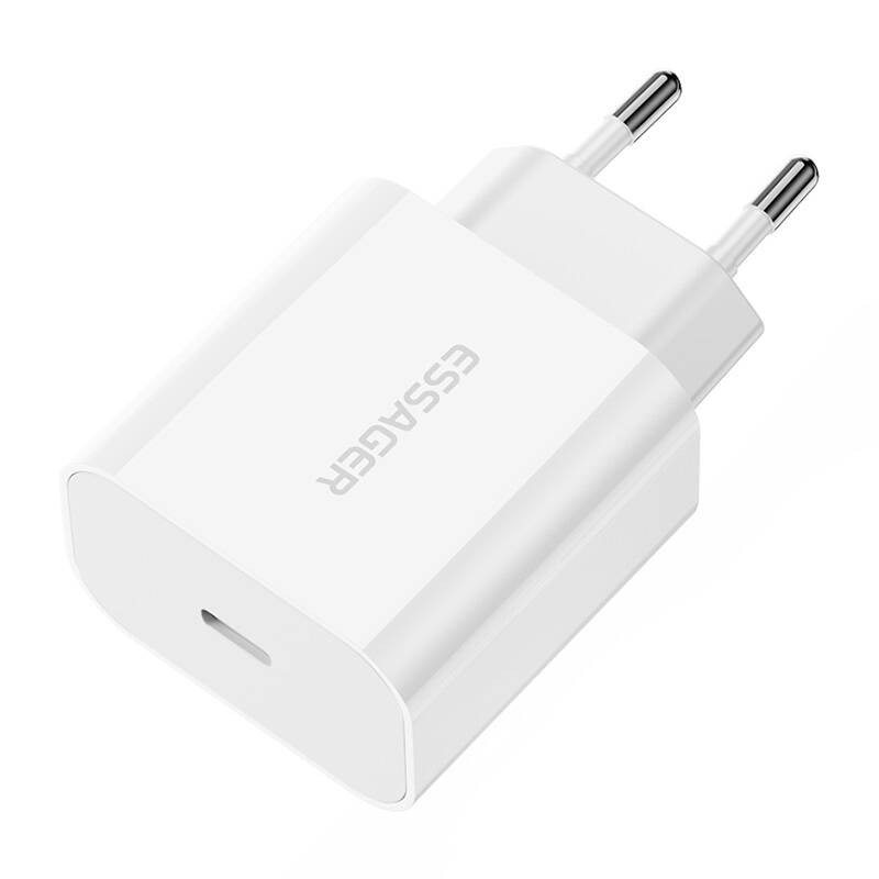 "Essager PD" 20W USB-C įkroviklis (baltas)