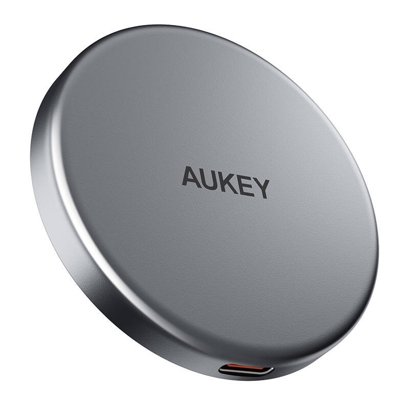 Magnetinis belaidis įkroviklis "MagFusion Aukey LC-MC10", 15 W Qi2 (juodas)