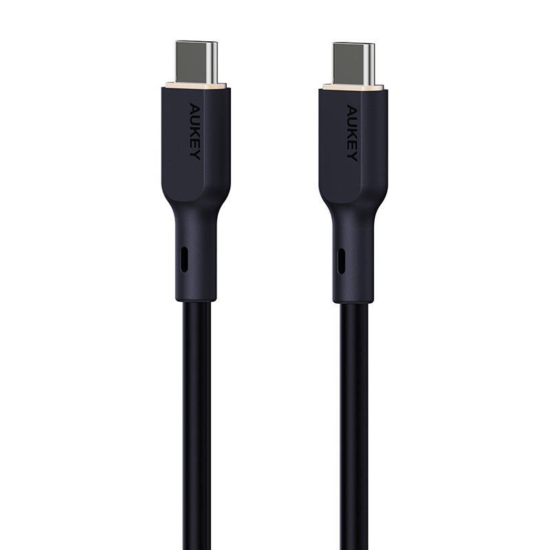 USB-C į USB-C kabelis "Aukey CB-SCC141", 140 W, 1 m (juodas)