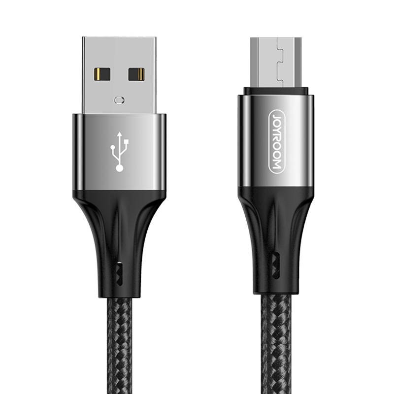 Įkrovimo laidas "Micro USB-A Lightning" 1,5 m "Joyroom S-1530N1" (juodas)