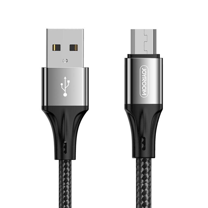 Įkrovimo laidas Micro USB-A 1 m Joyroom S-1030N1 (juodas)