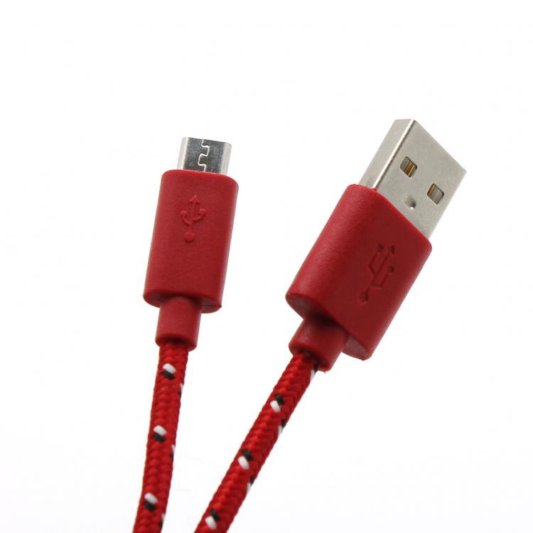 Sbox USB-1031R USB->Micro USB 1M Red