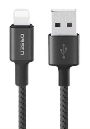 Orsen S9M USB A and Micro 2.1A 1m black