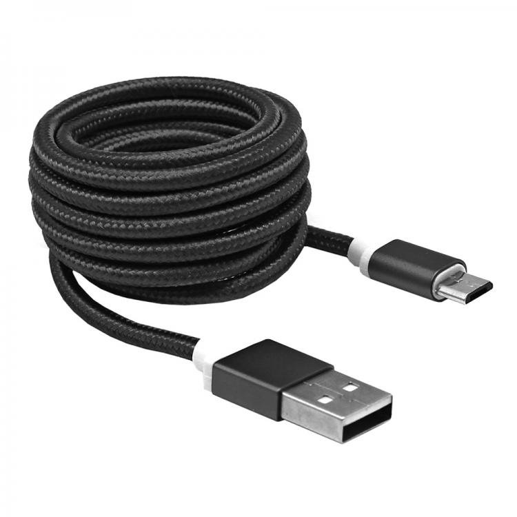 Sbox USB->Micro USB M/M 1.5m USB-10315B black (EOL)