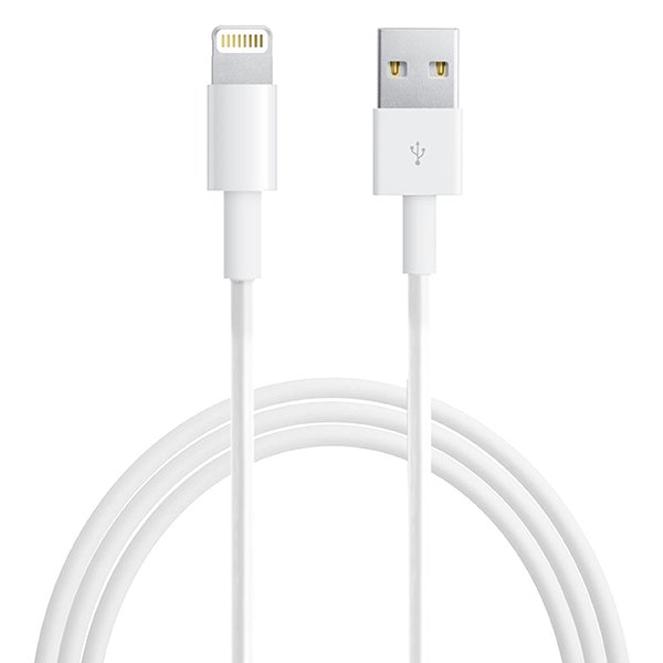 Mob. telefono kabelis PURO APPLE 2,1 MFI Ipod/Iphone/ipad White