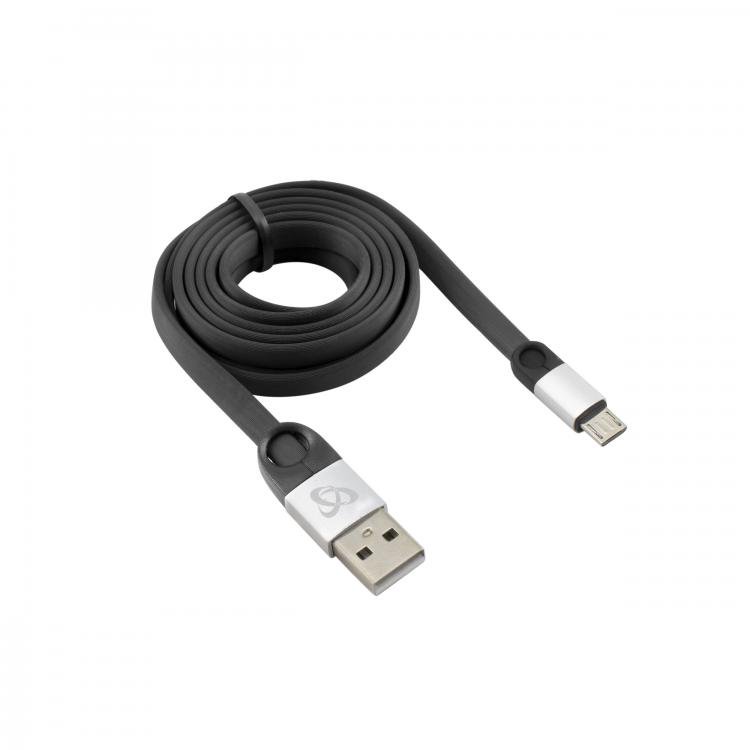 Kabelis Sbox USB->Micro USB M/M 1.5m USB-MICRO-2,4A