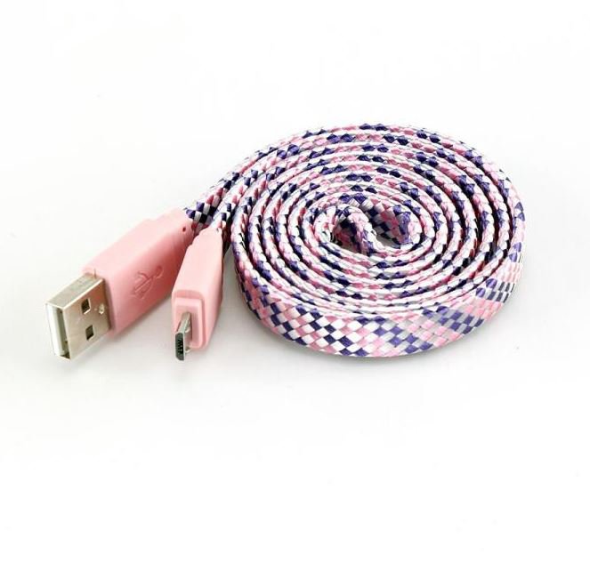 Kabalis Sbox USB->Micro USB 2.0 M/M 1m colorfull blister rose USB-103CF-P