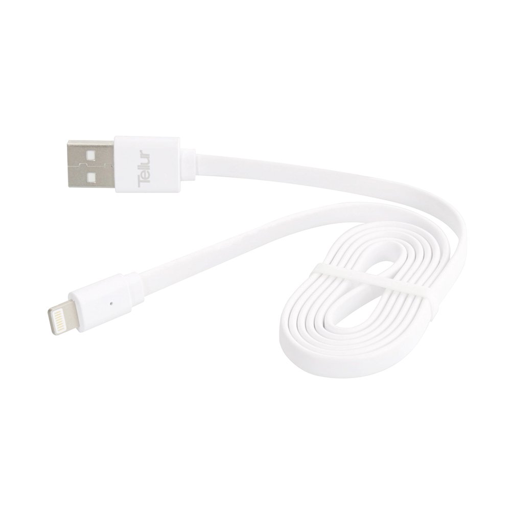 Kabelis Tellur Data, USB to Lightning, 0.95m white