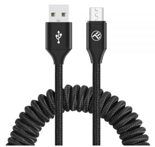 Kabelis Tellur USB to Micro USB 2A 1.8m black