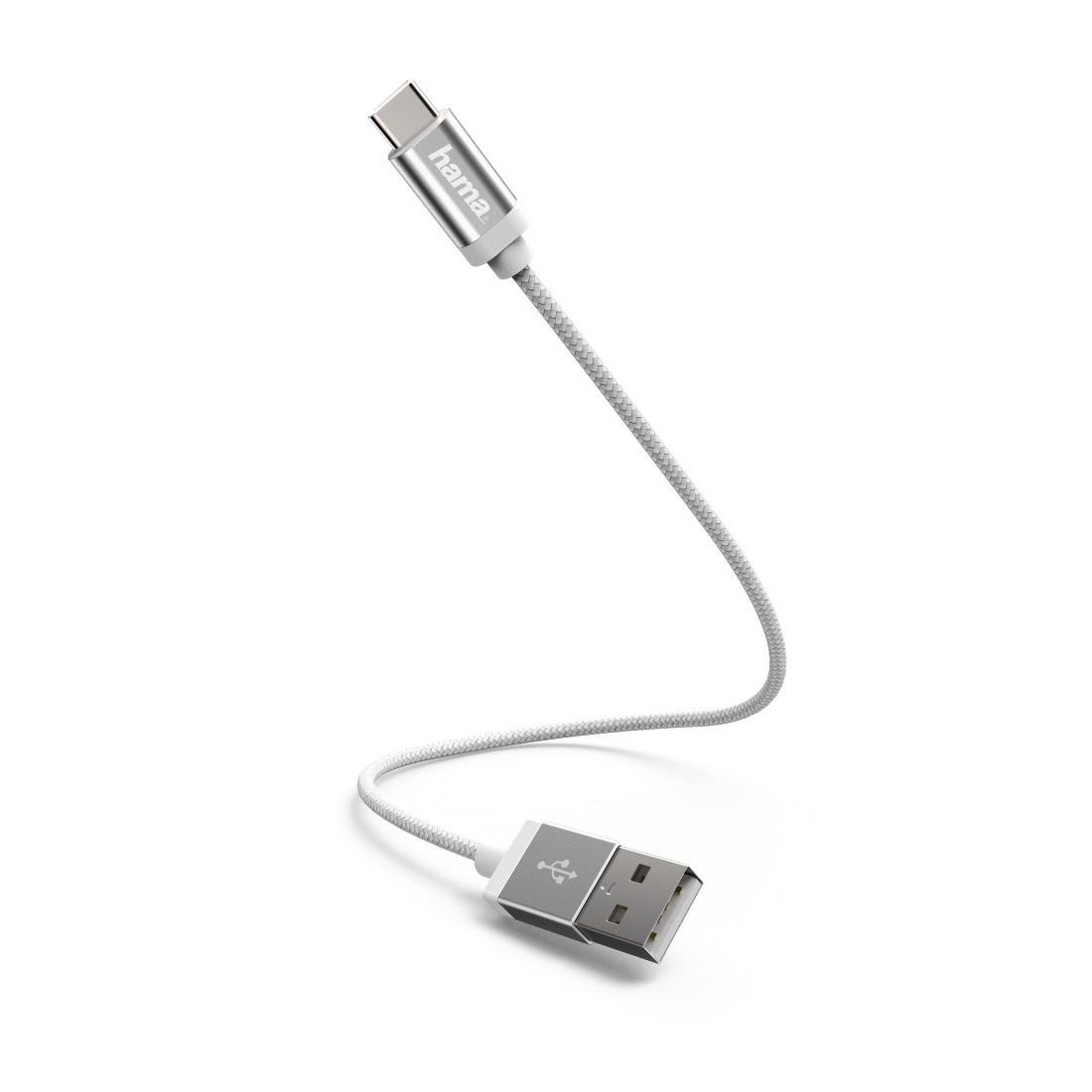 Hama 00178284 Charging/Data Cable, USB Type-C 0.2m White