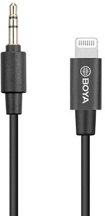 Boya adapter BY-K1 3.5mm TRS - Lightning