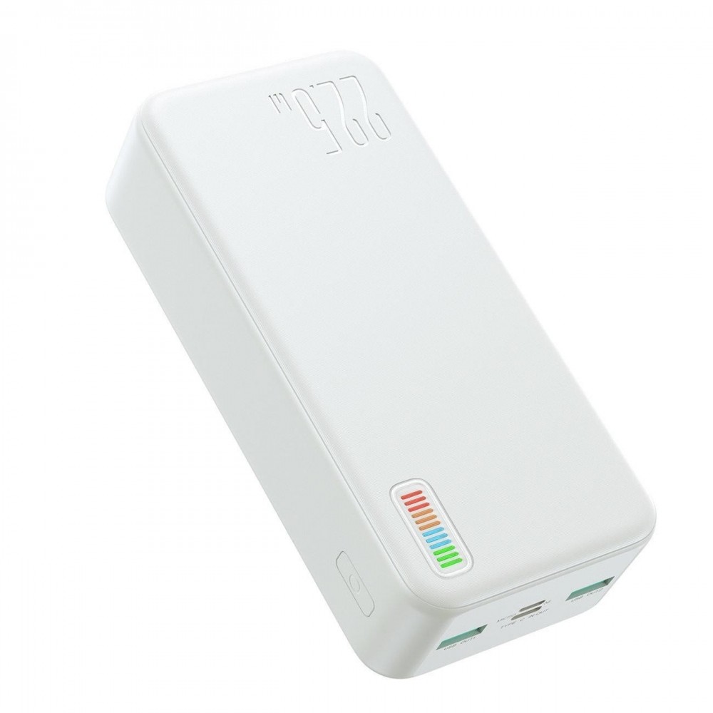 Išorinė baterija Power Bank Joyroom JR-QP196 22.5W 30000mAh balta