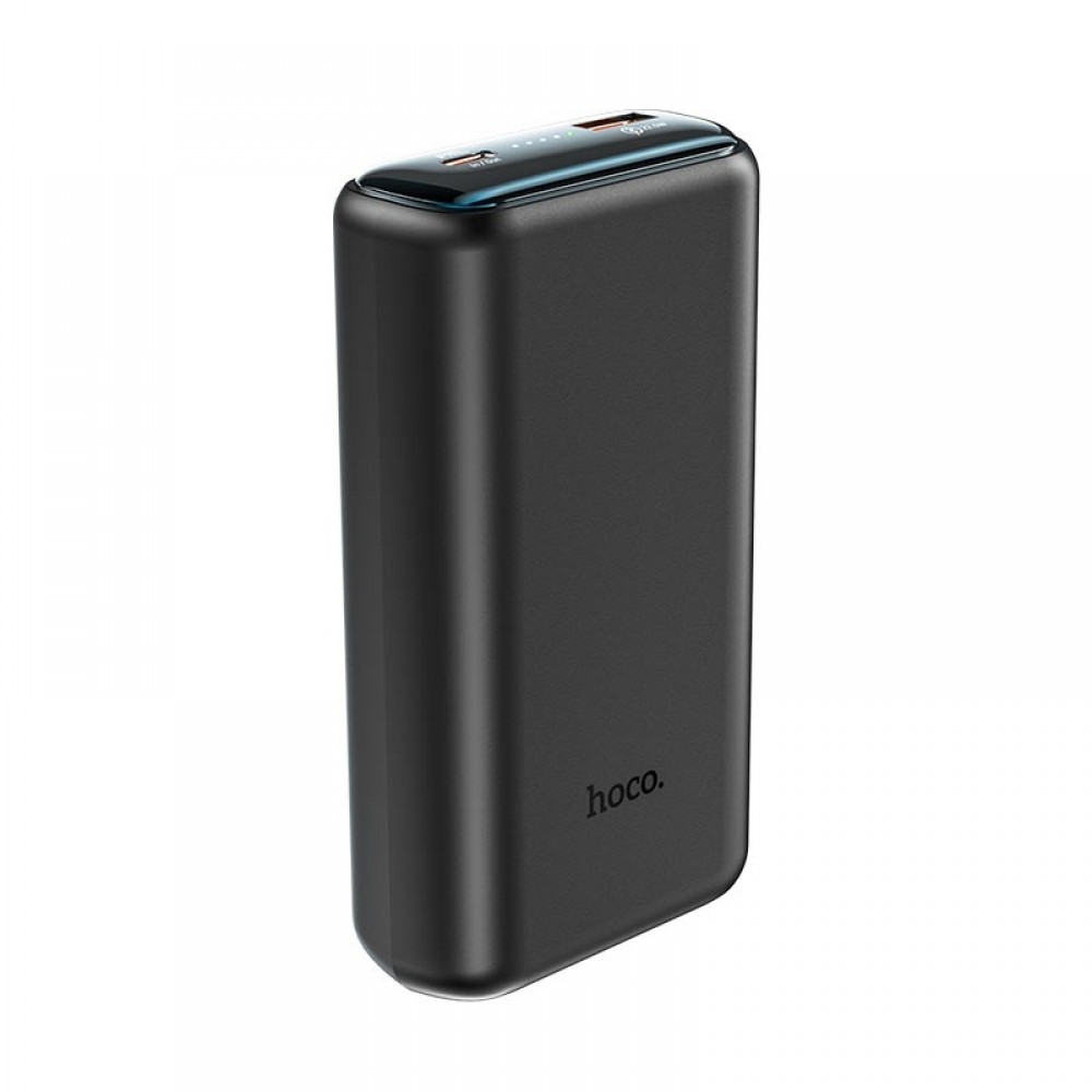 Išorinė baterija Power Bank Hoco Q1A Type-C PD 20W+Quick Charge 3.0 (3.0A) 20000mAh juodas