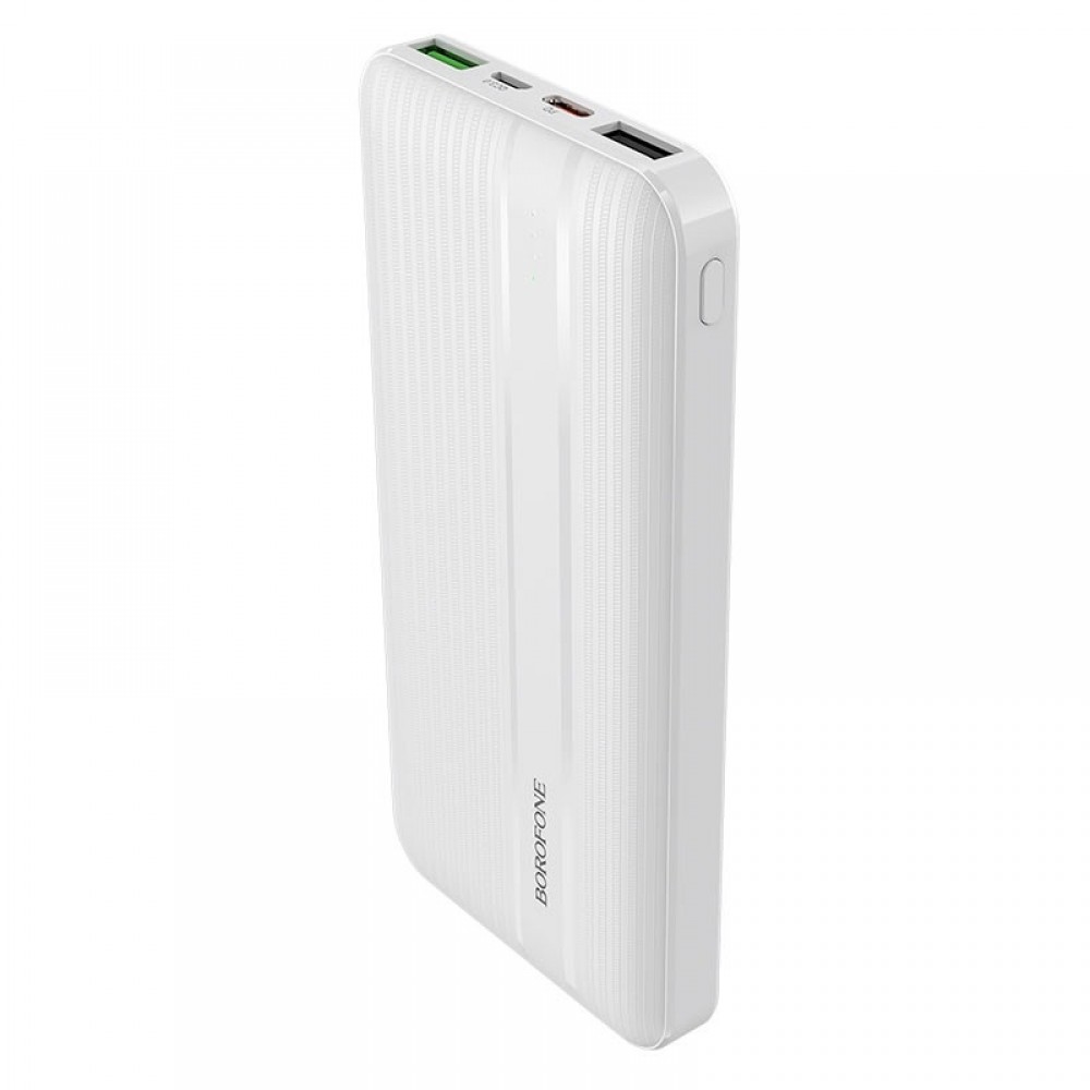 Išorinė baterija Power Bank Borofone BJ9 Type-C PD+Quick Charge 3.0 (3A) 10000mAh balta