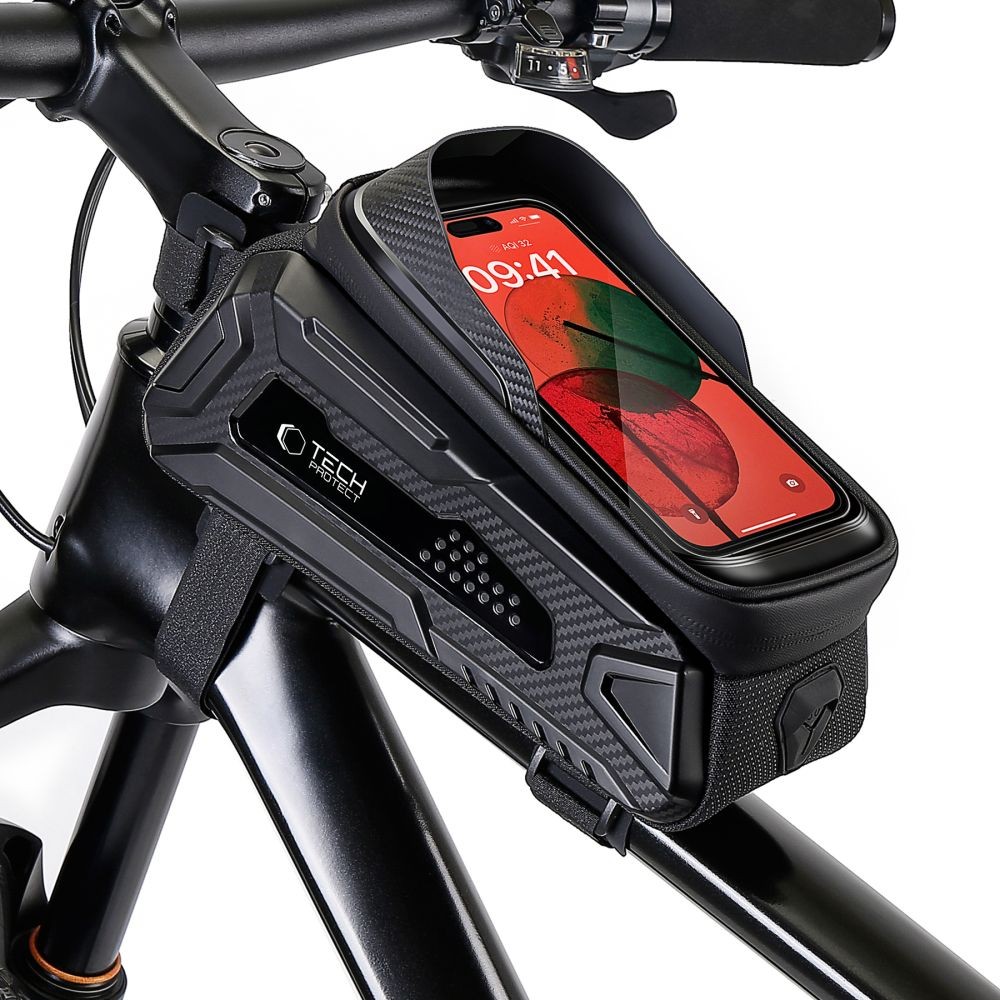 Atsparus vandeniui telefono laikiklis dviračiui "Tech-Protect V2 Universal Bike Mount ”L”