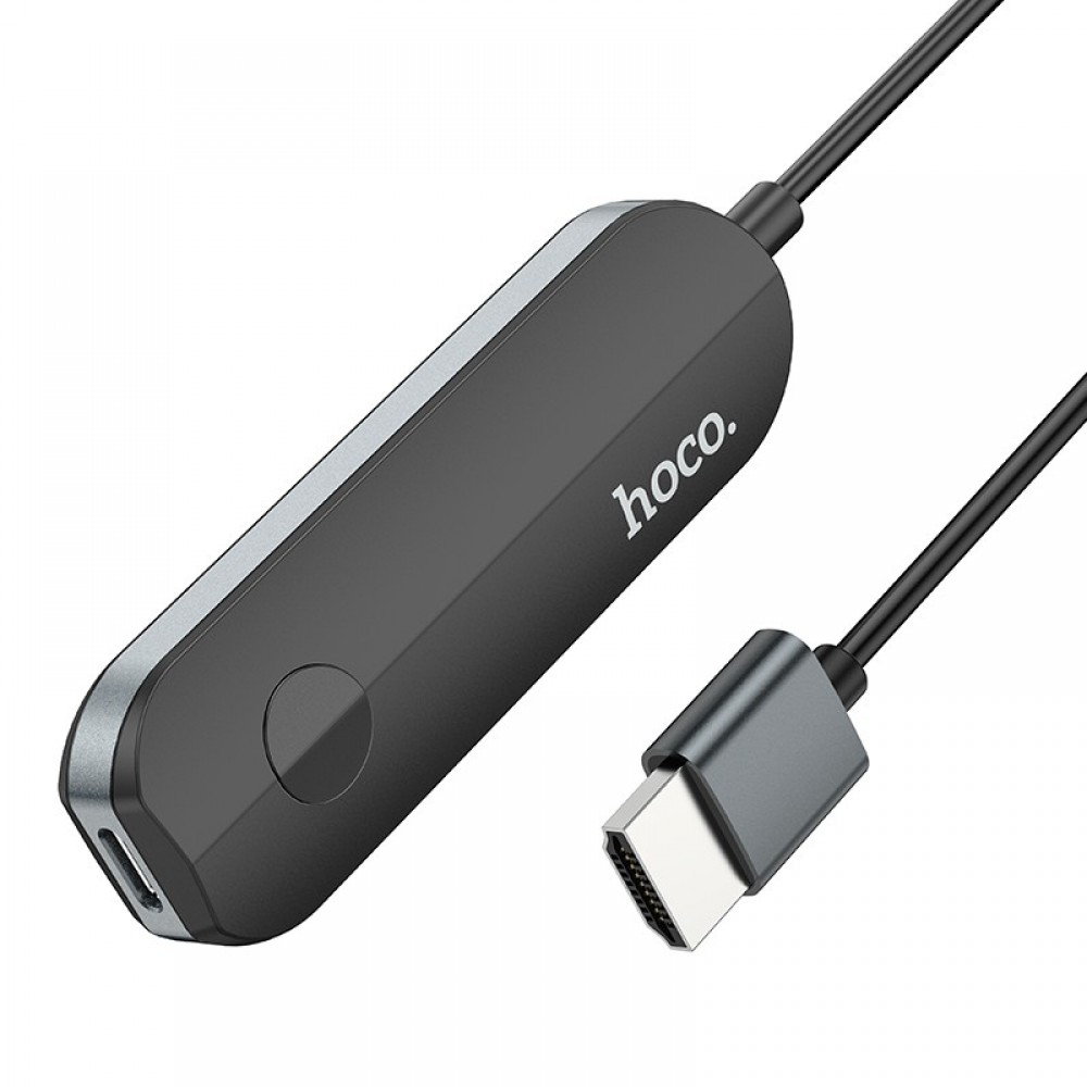 Vaizdo perdavimo priedėlis Hoco UA23 Wireless Display Adapter (iOS, HDMI jungtis) juodas