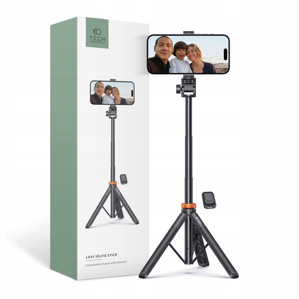 Asmenukių lazda "Tech-Protect L03S Wirless Selfie Stick Tripod"