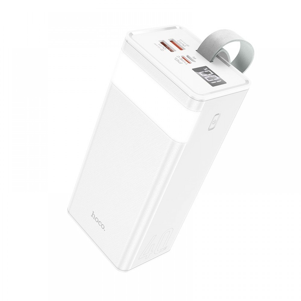 Išorinė baterija Power Bank Hoco J86 22.5W Quick Charge 3.0 40000mAh balta