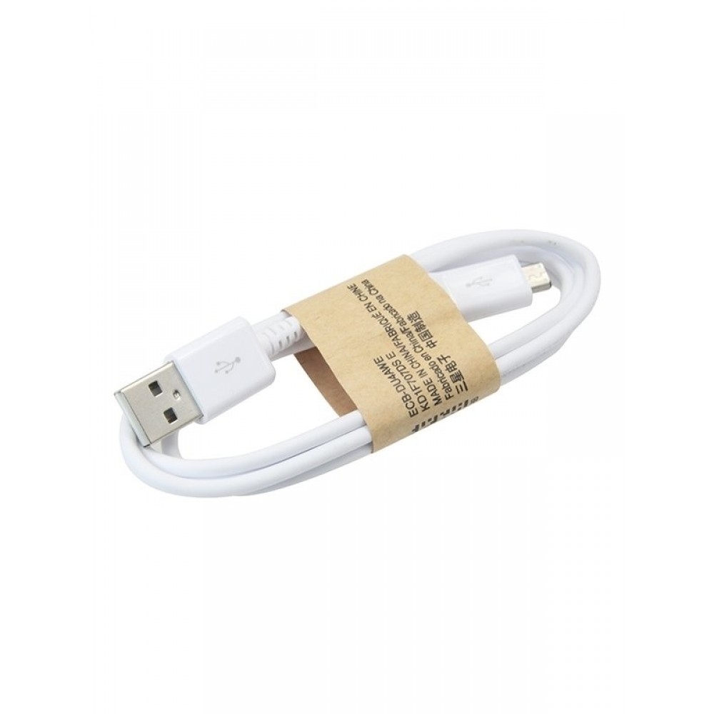 USB kabelis microUSB baltas HQ, 1.0m