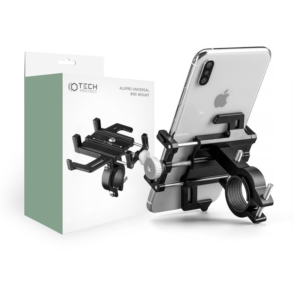 Universalus telefono laikiklis dviračiui "TECH-PROTECT ALUPRO UNIVERSAL BIKE MOUNT"