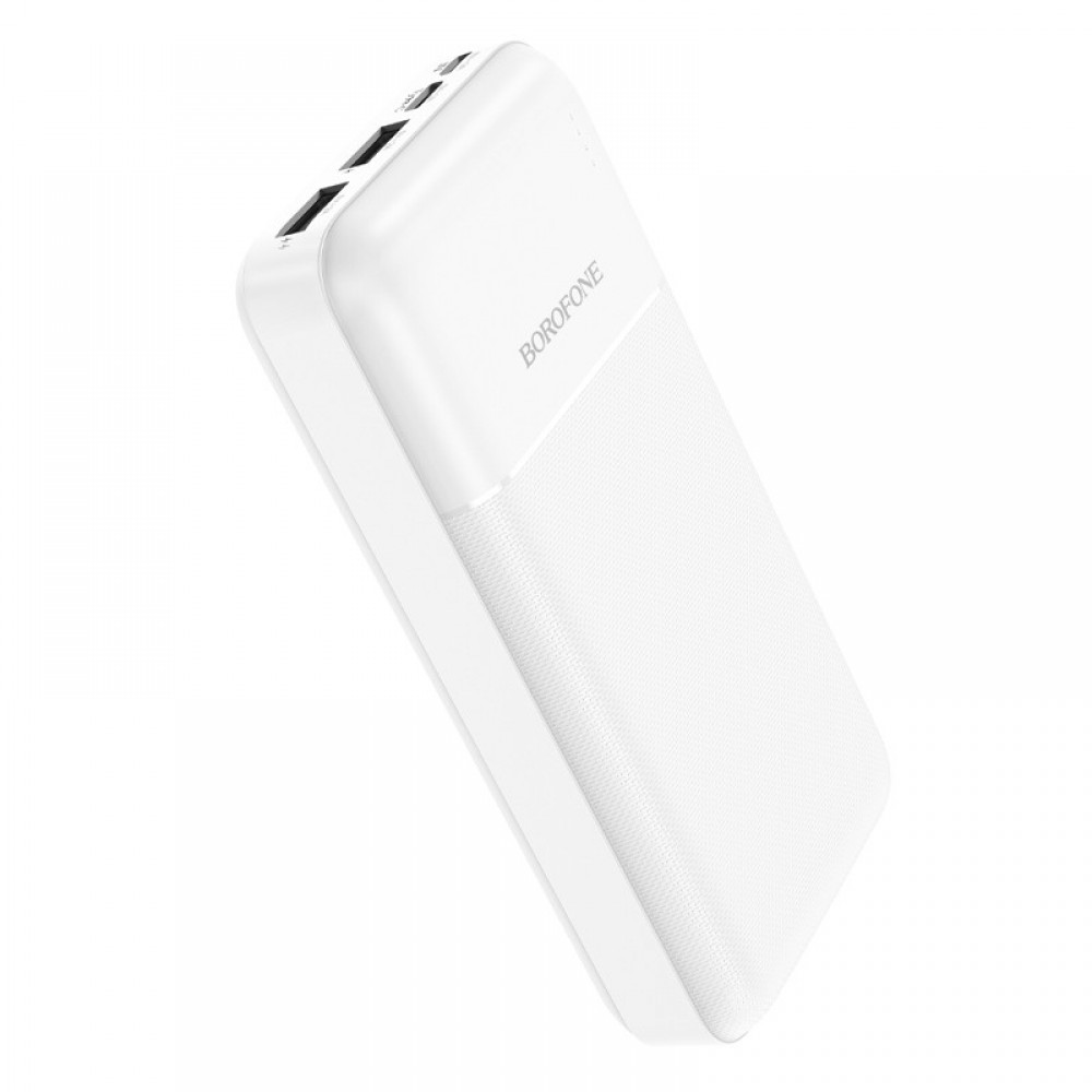 Išorinė baterija Power Bank Borofone BJ16A 2xUSB+Type-C 20000mAh balta