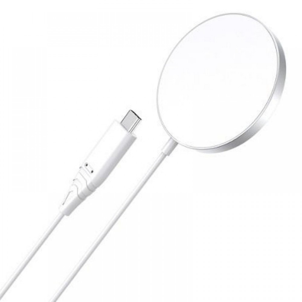 Pakrovėjas-įkroviklis belaidis Choetech T518-F MagSafe 15W baltas