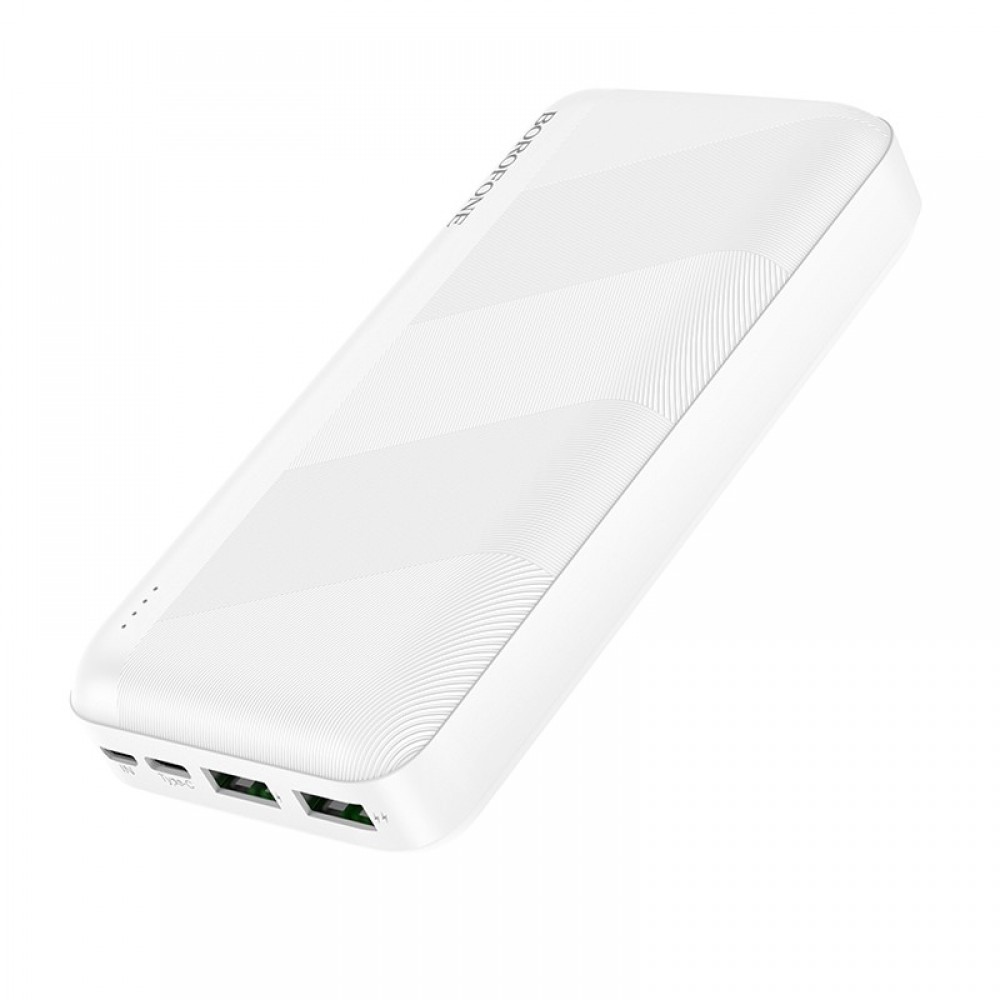 Išorinė baterija Power Bank Borofone BJ27A 2xUSB 20000mAh balta