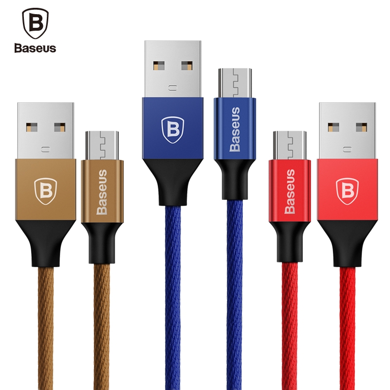 Micro USB telefono krovimo - duomenų perdavimo laidas BASEUS Yiven 2A 1m