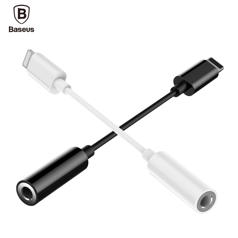 Apple Iphone Lightning - 3.5 mm AUX adapteris BASEUS L30 120mm