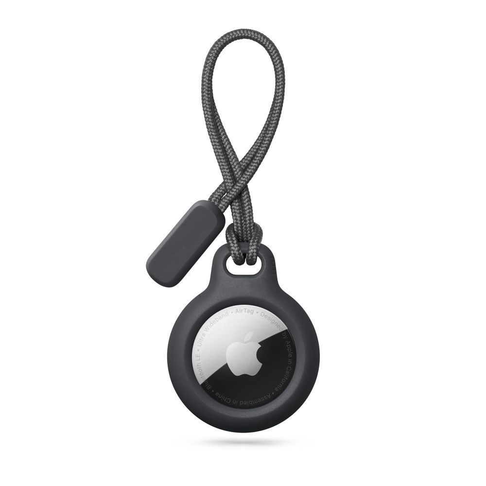 Juodas dėklas "Tech-Protect Rough Chain" skirtas Apple Airtag