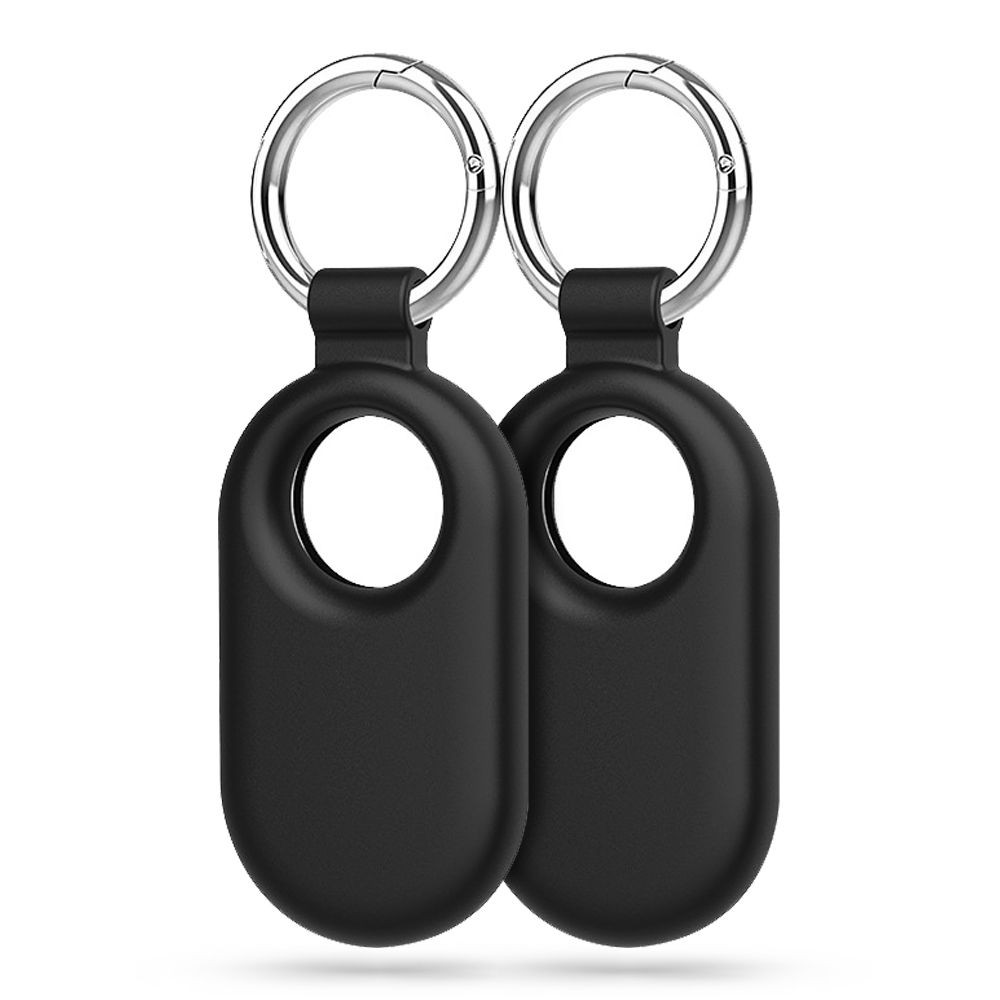 Juodas dėklas "Tech-Protect Icon" (2-vnt) skirtas Samsung Galaxy Smarttag 2