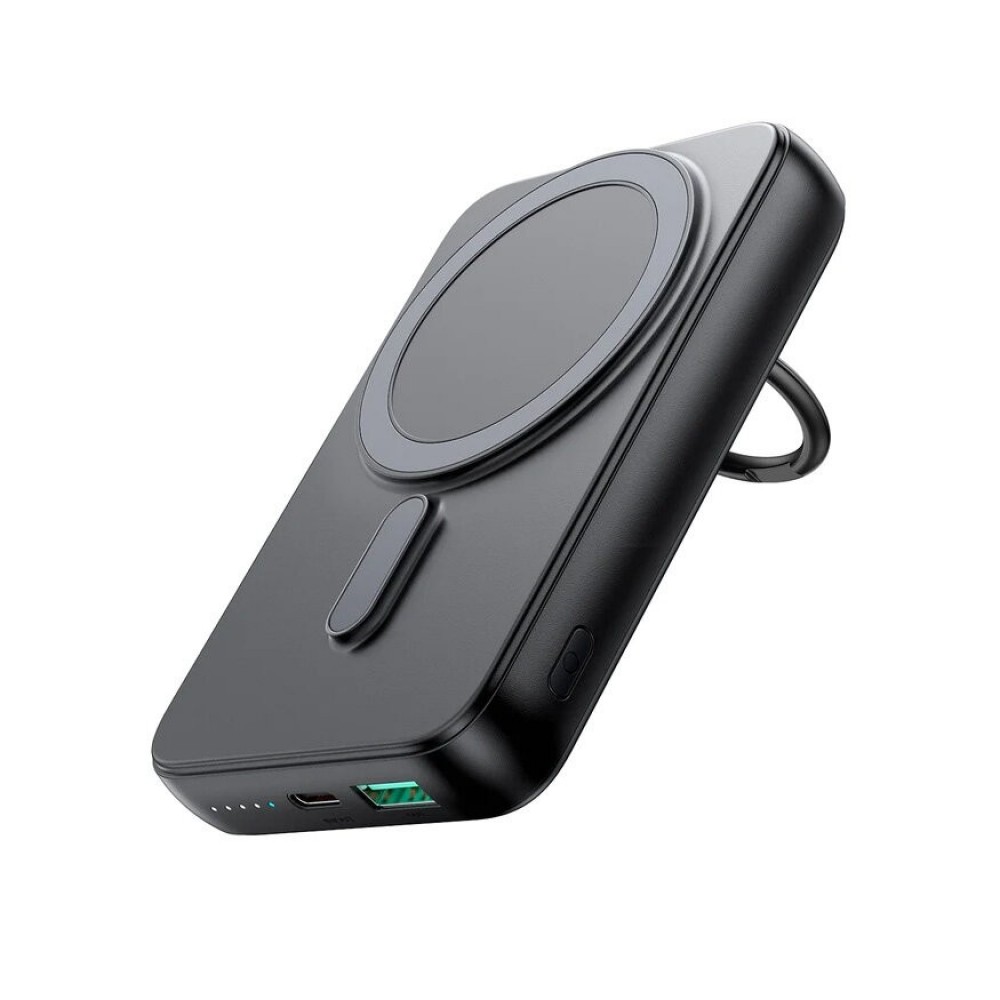 Išorinė baterija Power Bank Joyroom JR-W030 20W Magnetic Wireless 6000mAh juoda