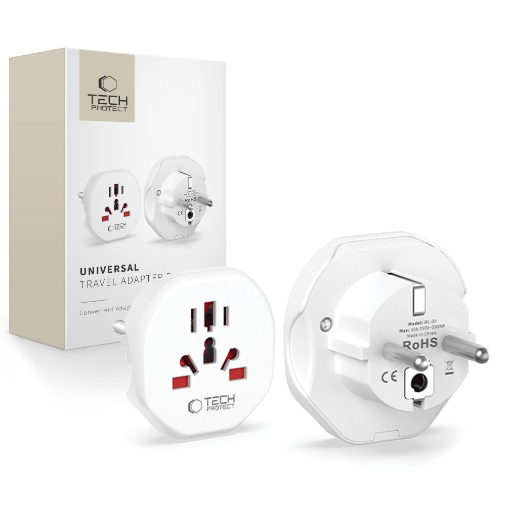 Universalus adapteris "Tech-Protect Universal Travel Adapter"