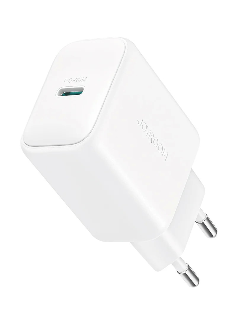 Įkroviklis Joyroom JR-TCF20 20W USB-C + USB-C to Lightning cable 1.0m baltas