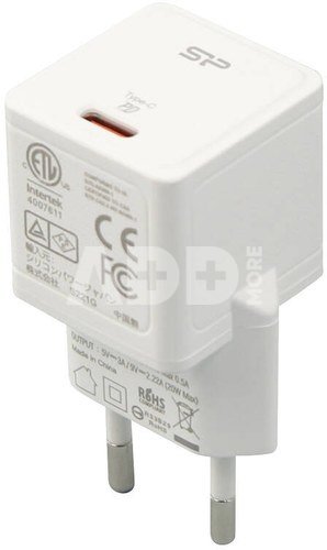 Silicon Power charger USB-C PD QM12 20W, white