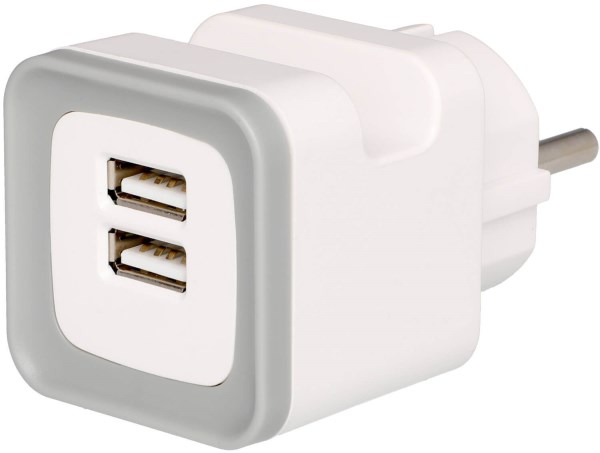 Įkroviklis 2xUSB 2,4A Tarmo