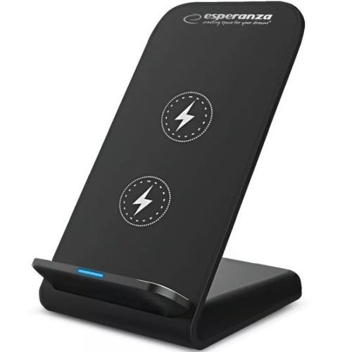 "Esperanza EZC101" telefono stovas su 15 W belaidžiu įkrovikliu