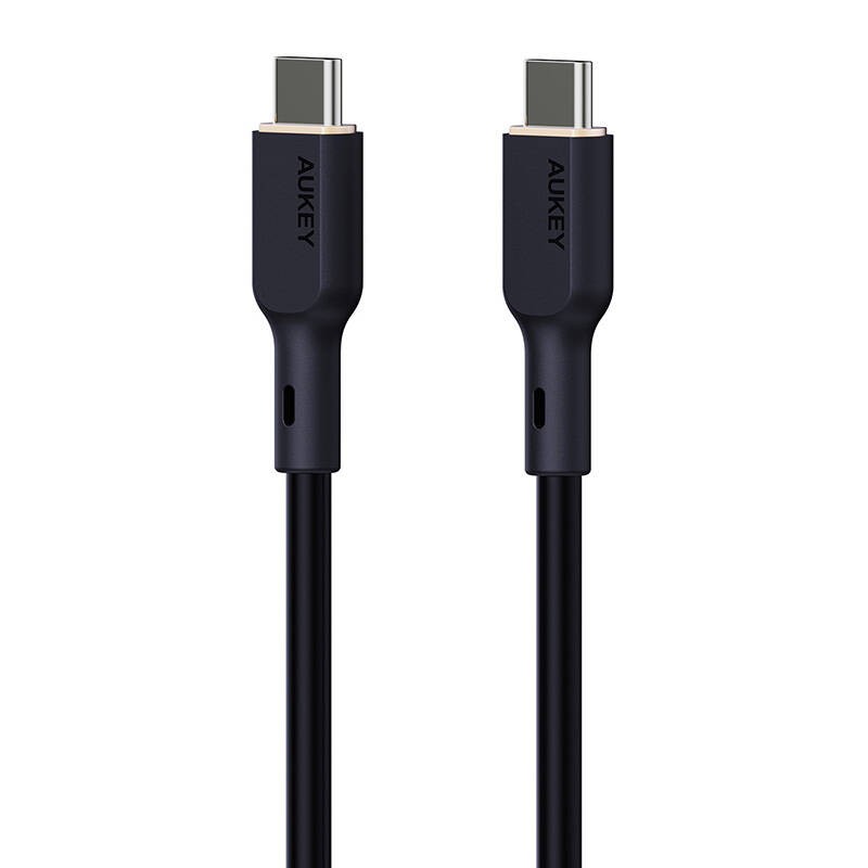 USB-C į USB-C kabelis "Aukey CB-SCC142", 140 W, 1,8 m (juodas)
