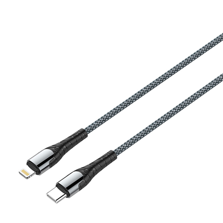ColorWay Cable Type-C - Apple Lightning (PD Fast Charging) 3.0А (30W), 1m  CW-CBPDCL033-GR