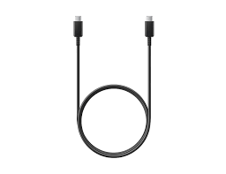 Kabelis Samsung USB - Type-C, 5A, 1m, juodas