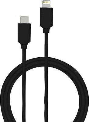 Cable Lightning MFI Type C 1.2m 3A By Bigben Black