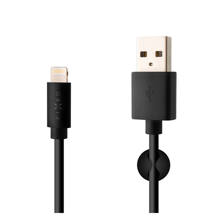 Fixed Data And Charging Cable With USB/lightning Connectors