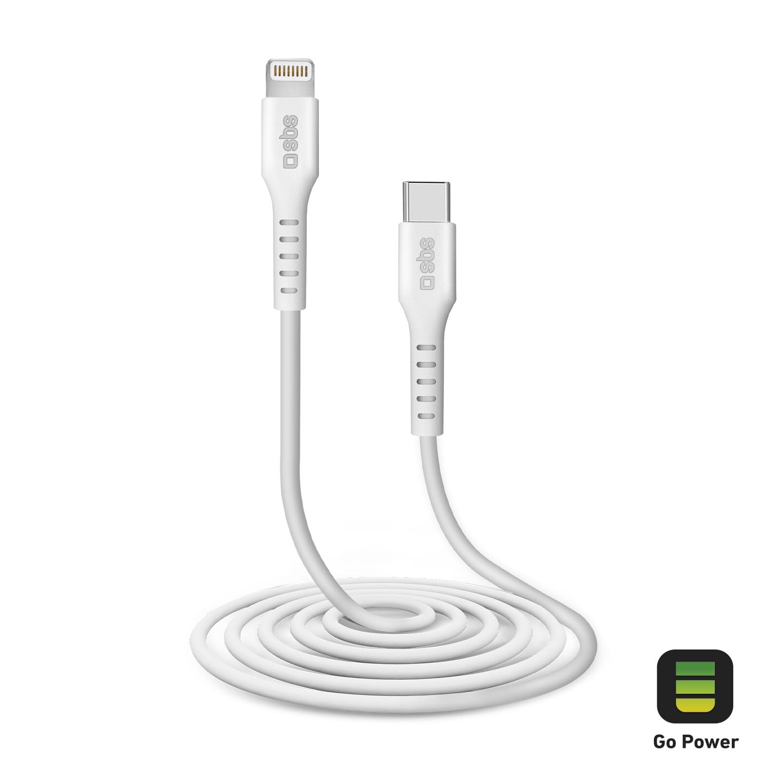 Ligthning to Type C Cable MFI 1m By SBS White