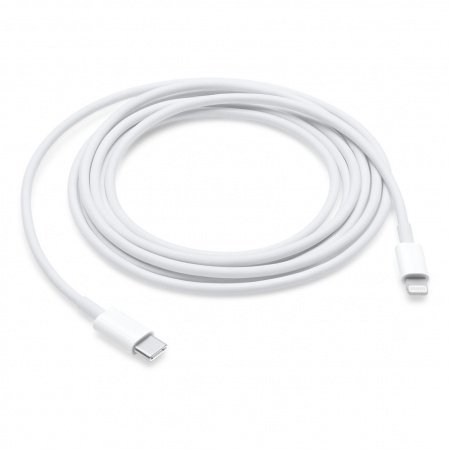 Mob. telefono kabelis APPLE Lightning to USB-C, 2m, baltas