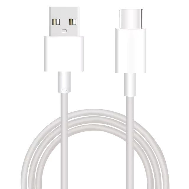 USB kabelis Xiaomi USB-A to USB-C 3A 1.0m baltas